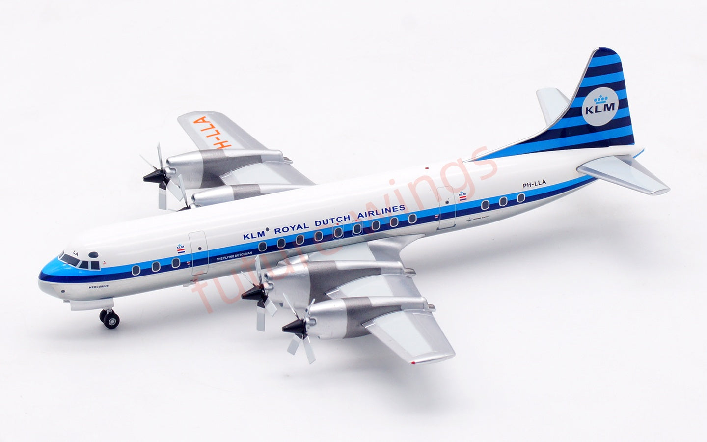 1:200 InFlight200 KLM Lockheed L-188C PH-LLA Diecast Aircraft Model