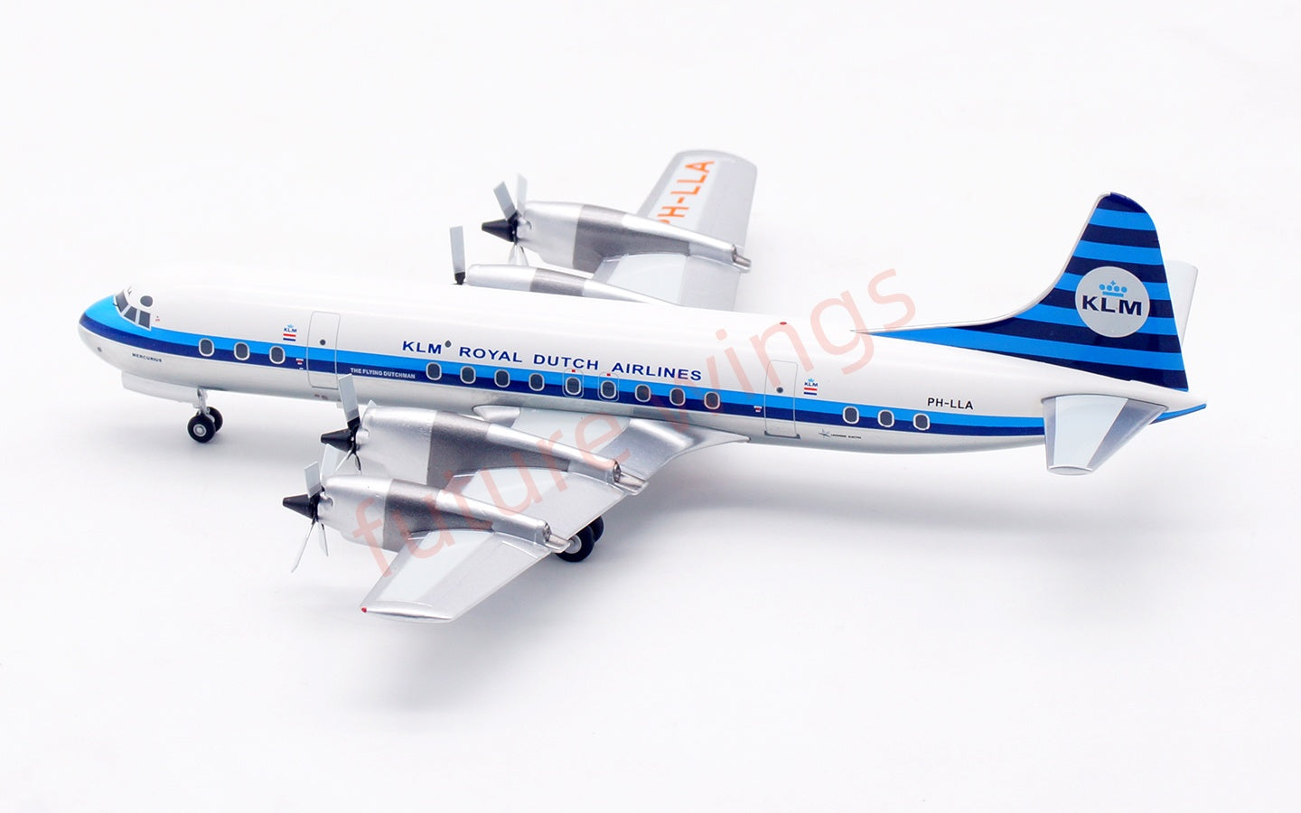 1:200 InFlight200 KLM Lockheed L-188C PH-LLA Diecast Aircraft Model