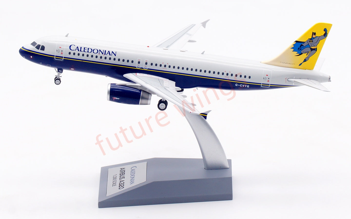1:200 B-Models Caledonian A320 G-CVYG Diecast Aircraft Model