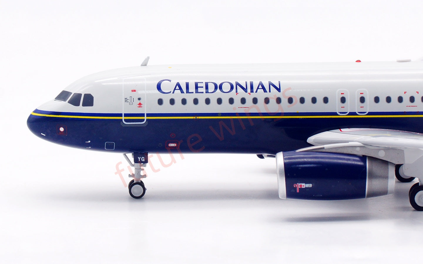 1:200 B-Models Caledonian A320 G-CVYG Diecast Aircraft Model