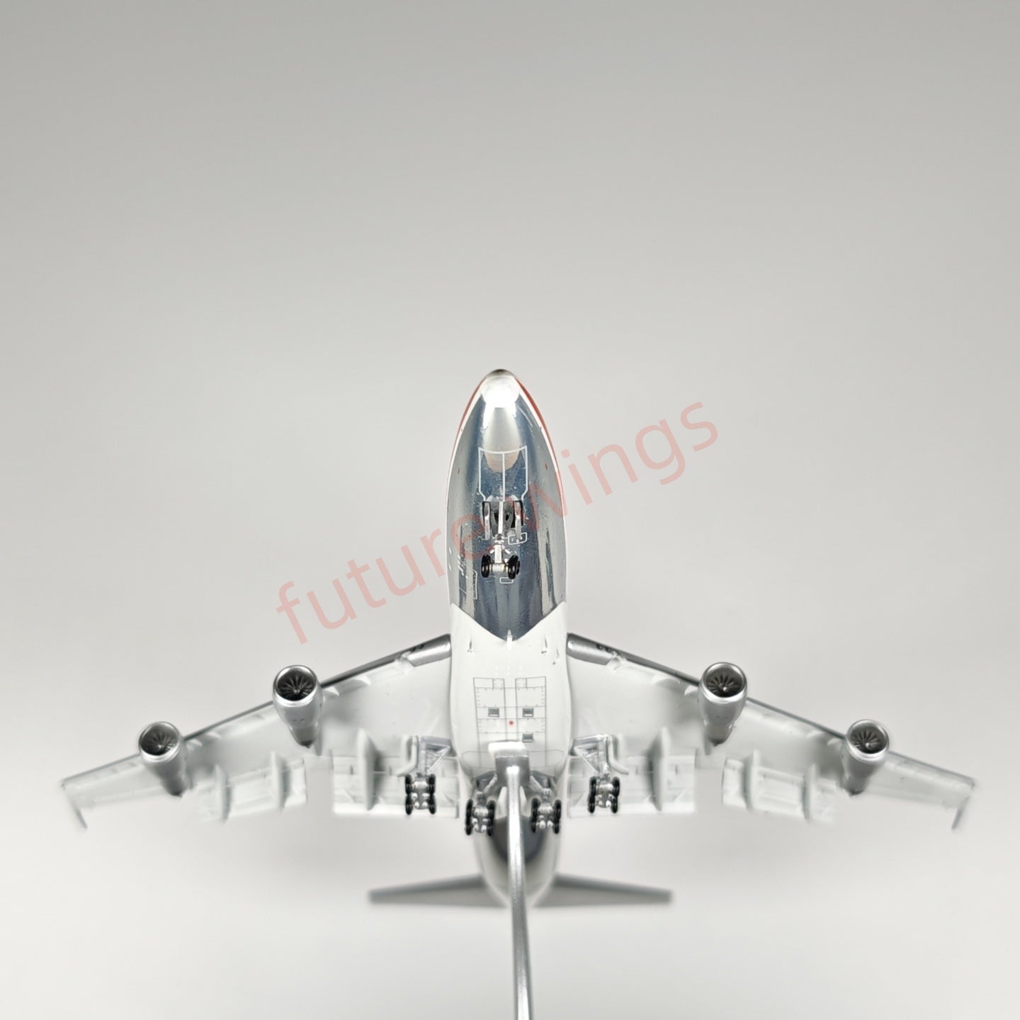 1:400 Patriot TWA Boeing B747-131 N93101 No.5 Diecast Aircraft Model+Free Tractor