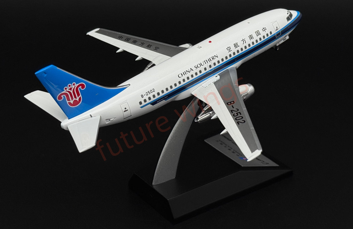 1:200 KJ Model(InFlight200*)China Southern Airlines B737-200 B-2502 Diecast Aircraft Model