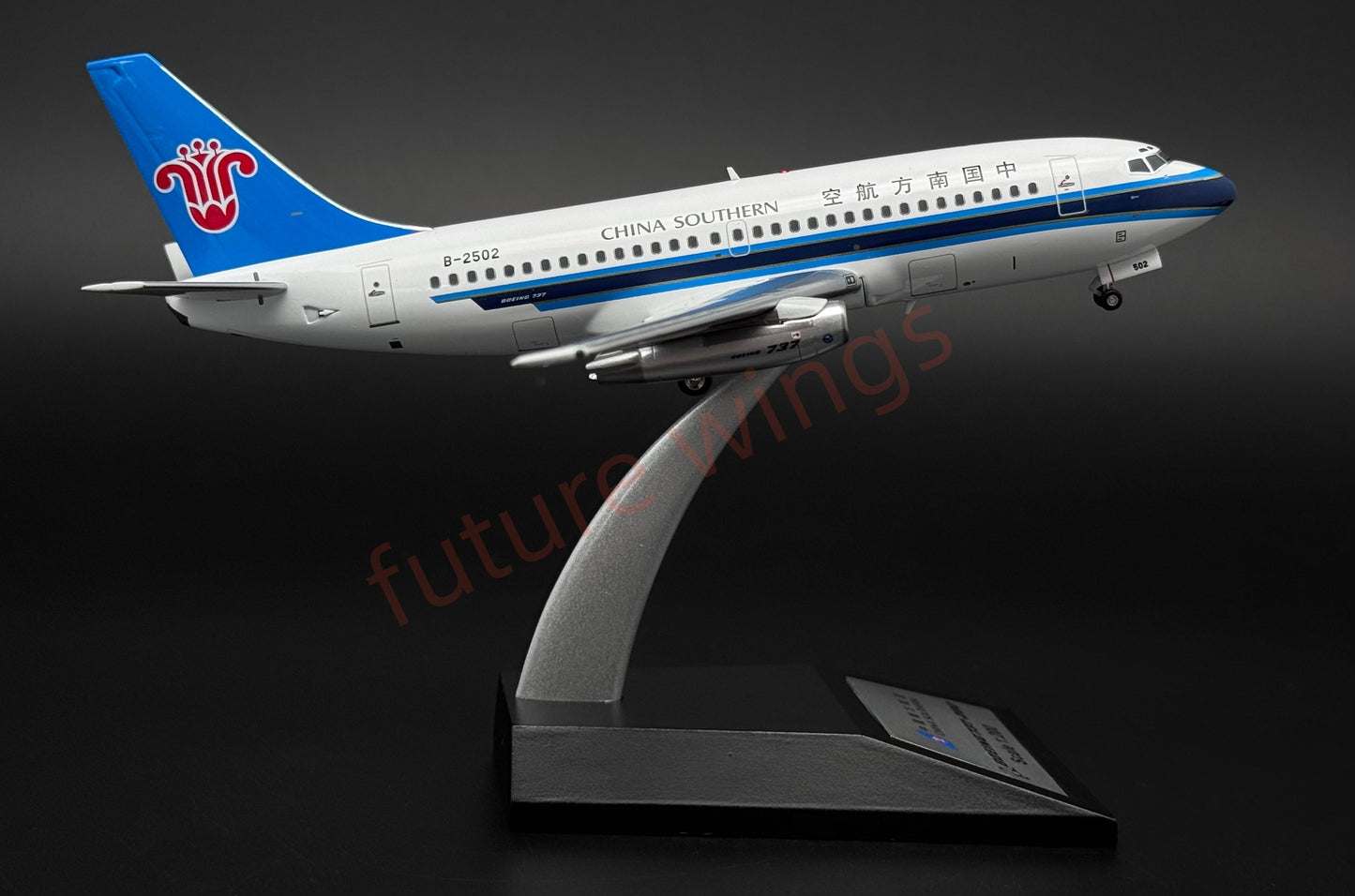 1:200 KJ Model(InFlight200*)China Southern Airlines B737-200 B-2502 Diecast Aircraft Model