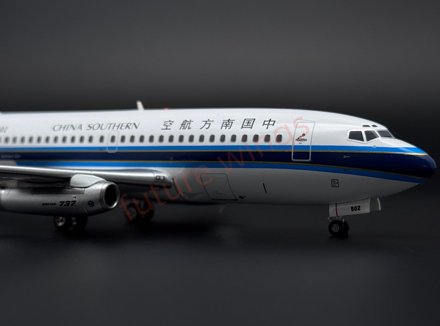 1:200 KJ Model(InFlight200*)China Southern Airlines B737-200 B-2502 Diecast Aircraft Model
