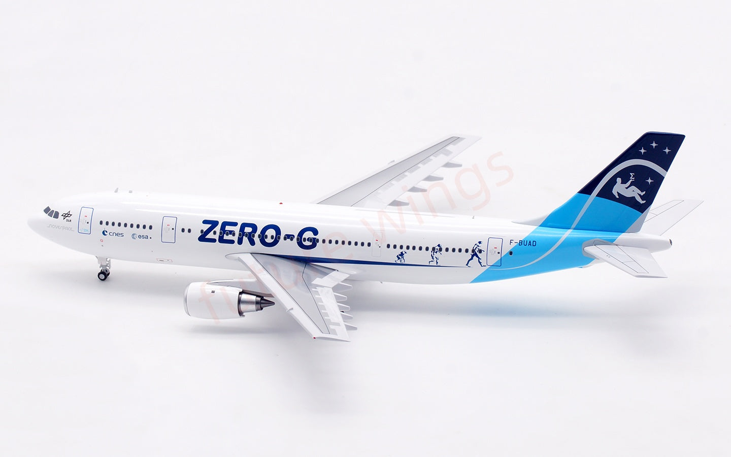 1:200 B-Models Zero-G Airbus A300 F-BUAD Diecast Aircraft Model With Stand