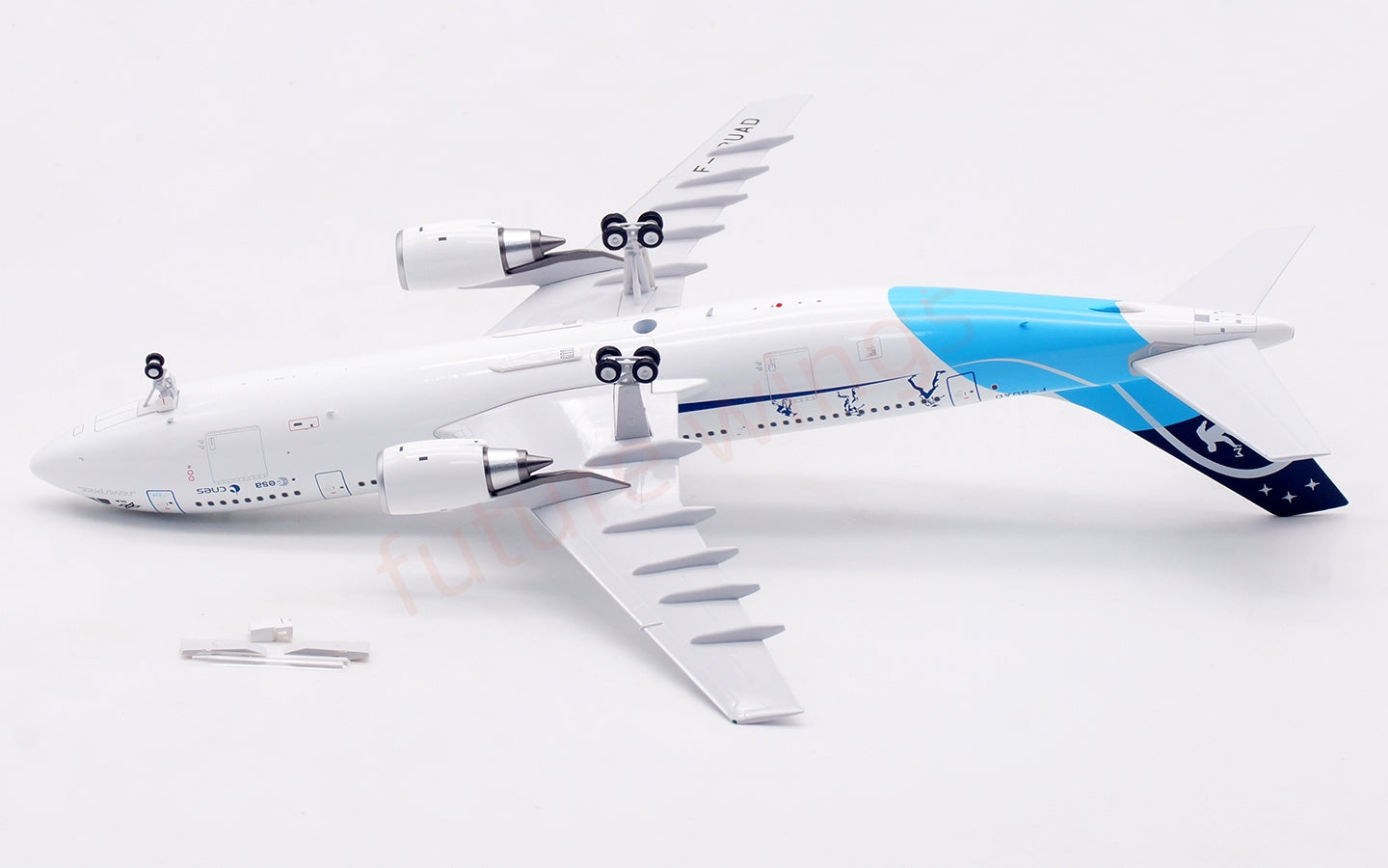 1:200 B-Models Zero-G Airbus A300 F-BUAD Diecast Aircraft Model With Stand