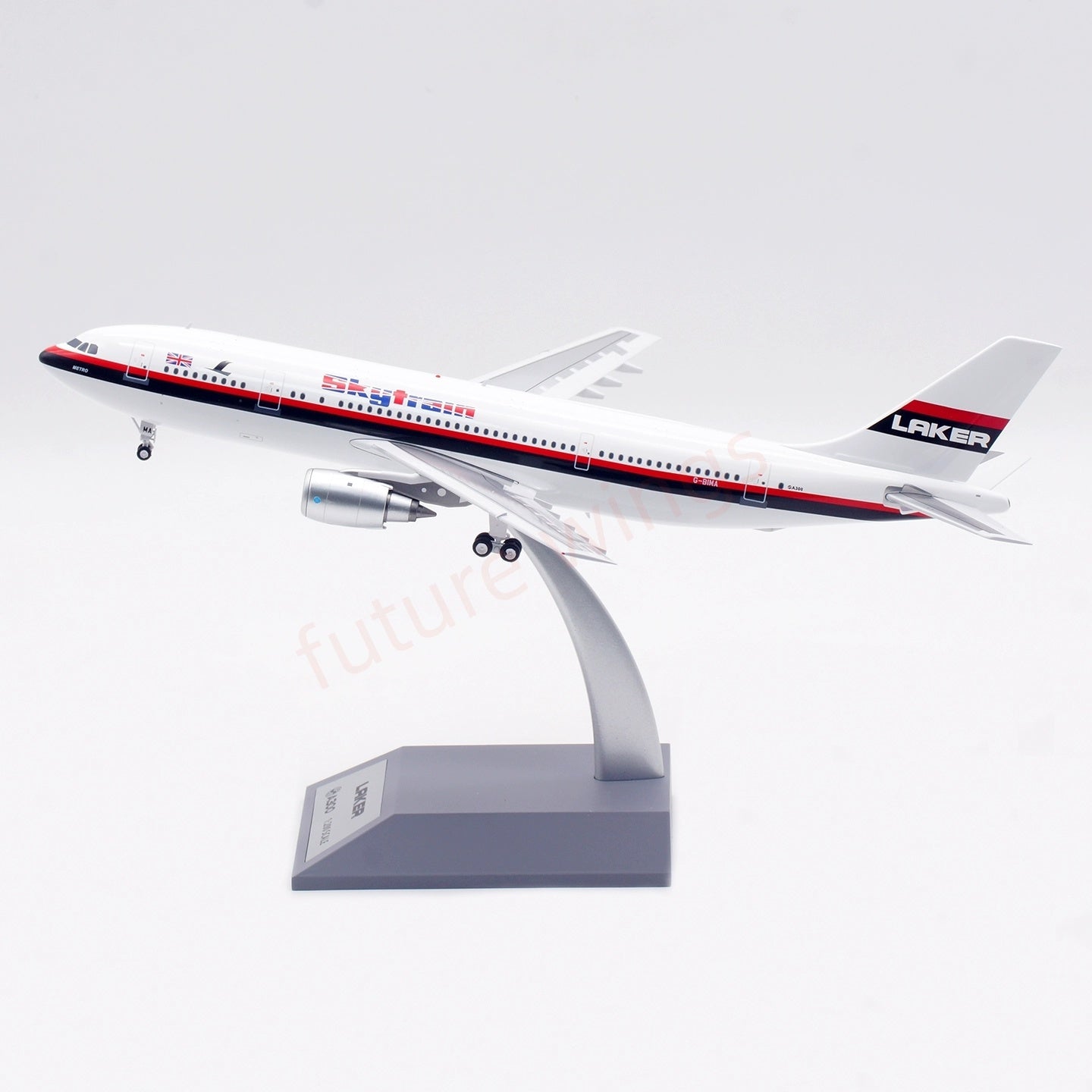 1:200 InFlight200 LAKER Airbus A300B4 G-BIMA Diecast Aircraft Model With Stand