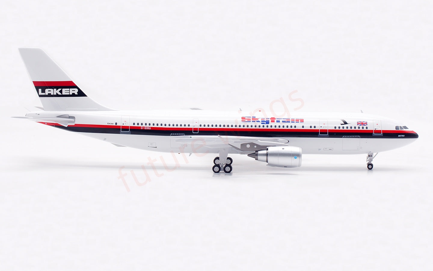 1:200 InFlight200 LAKER Airbus A300B4 G-BIMA Diecast Aircraft Model With Stand