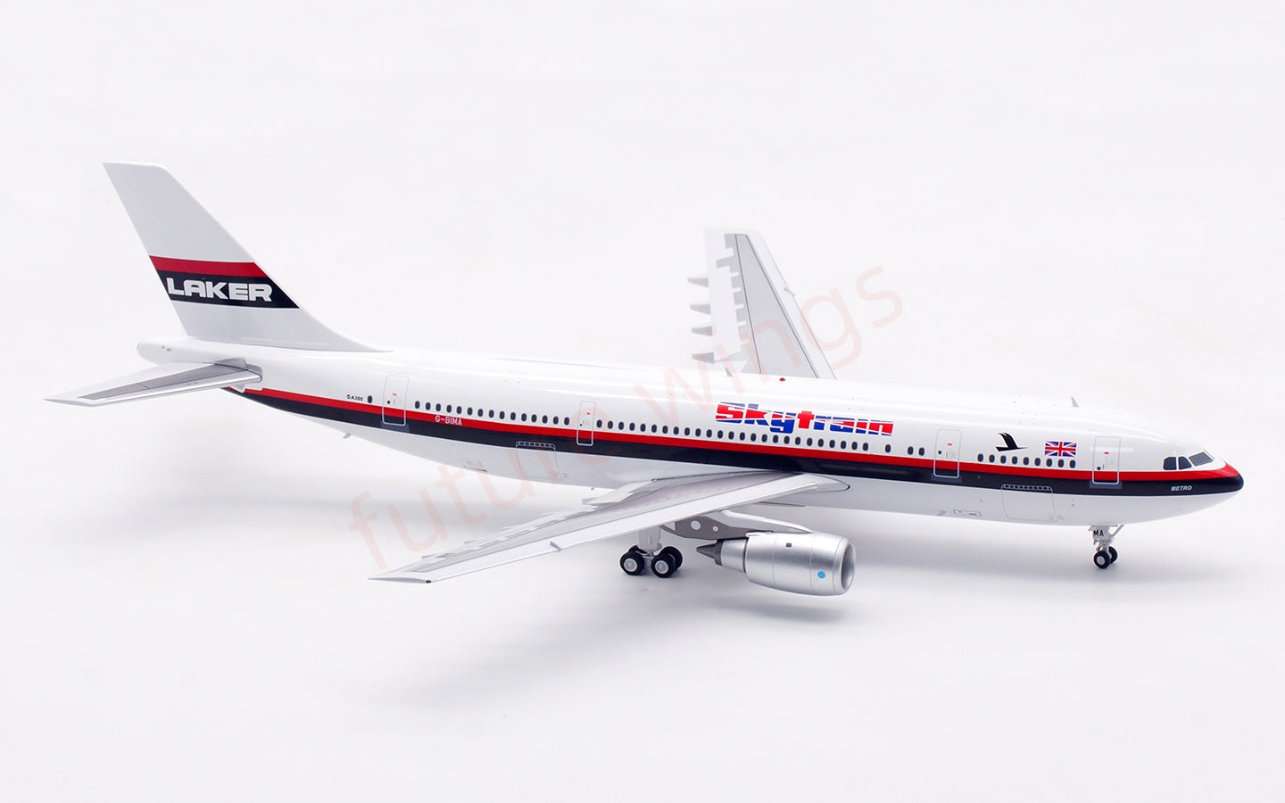 1:200 InFlight200 LAKER Airbus A300B4 G-BIMA Diecast Aircraft Model With Stand