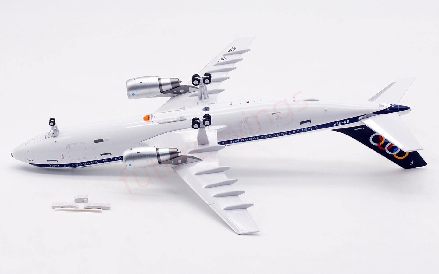 1:200 InFlight200 Olympic Airbus A300B4 SX-BEF Diecast Aircraft Model With Stand