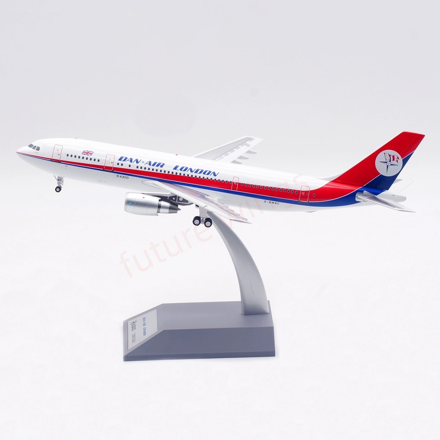 1:200 InFlight200 DAN Air Airbus A300B4 G-BMNC Diecast Aircraft Model With Stand