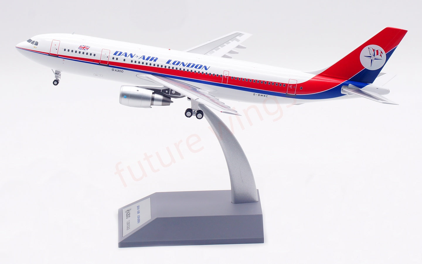 1:200 InFlight200 DAN Air Airbus A300B4 G-BMNC Diecast Aircraft Model With Stand