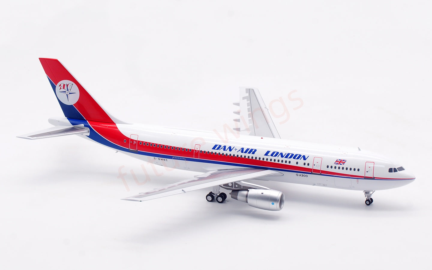 1:200 InFlight200 DAN Air Airbus A300B4 G-BMNC Diecast Aircraft Model With Stand