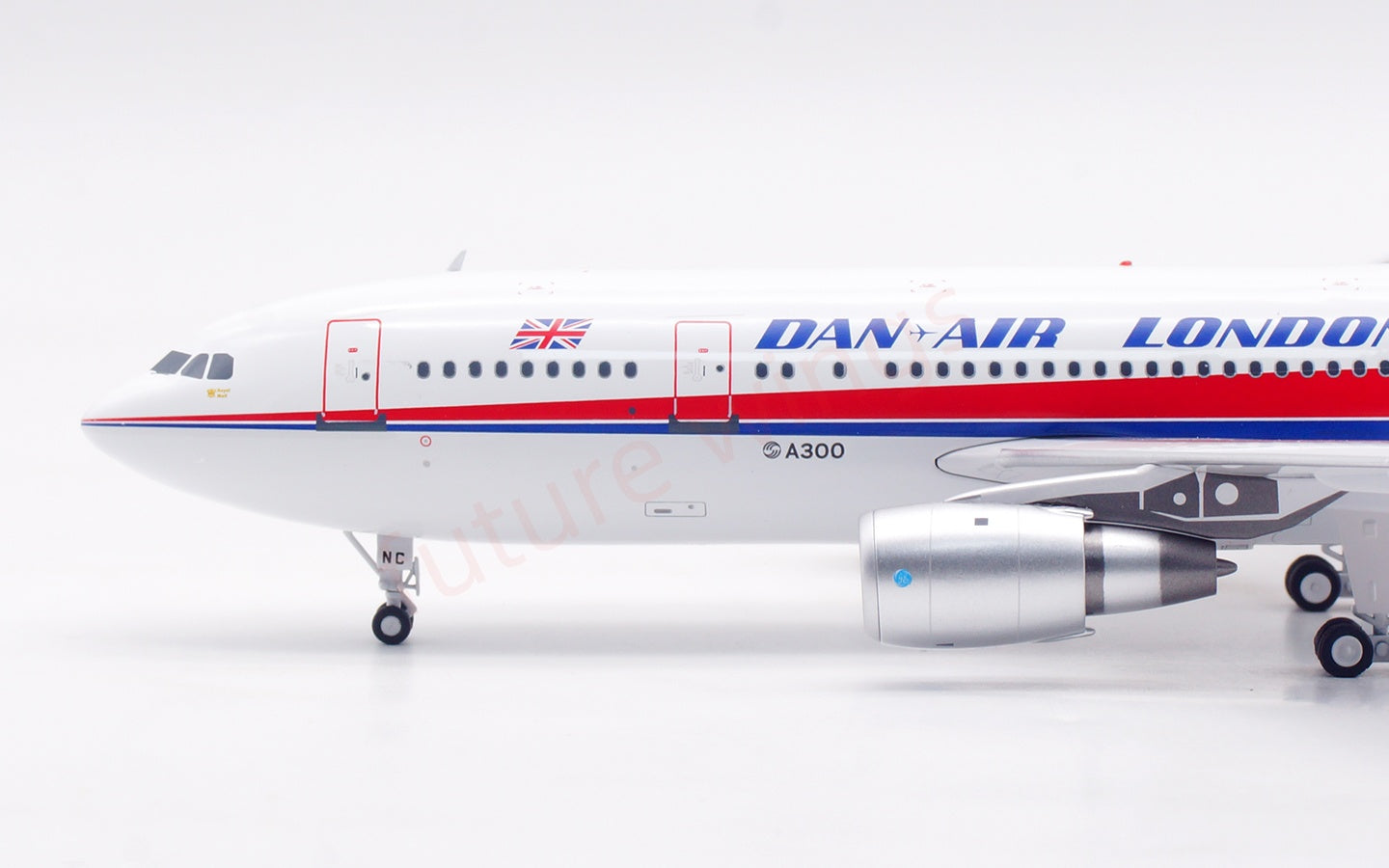 1:200 InFlight200 DAN Air Airbus A300B4 G-BMNC Diecast Aircraft Model With Stand