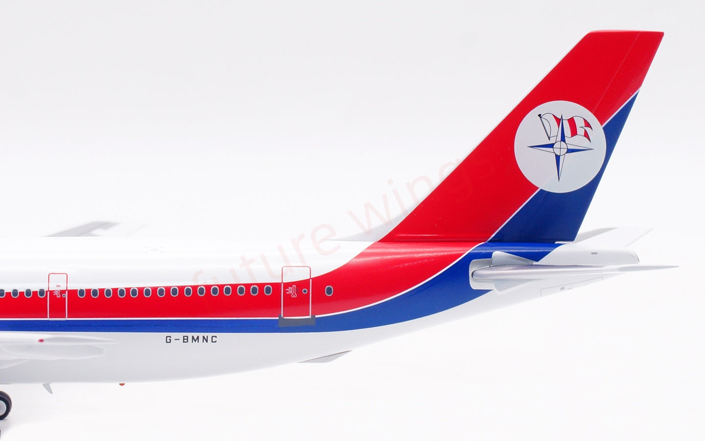 1:200 InFlight200 DAN Air Airbus A300B4 G-BMNC Diecast Aircraft Model With Stand