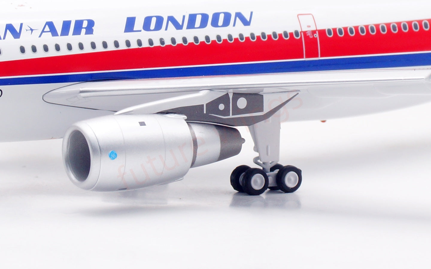 1:200 InFlight200 DAN Air Airbus A300B4 G-BMNC Diecast Aircraft Model With Stand