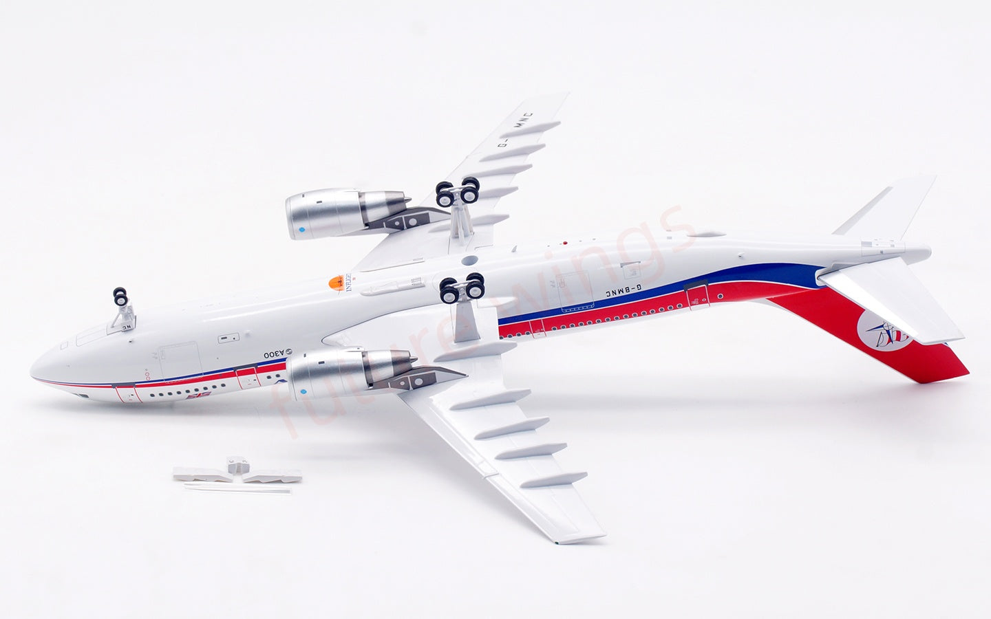1:200 InFlight200 DAN Air Airbus A300B4 G-BMNC Diecast Aircraft Model With Stand