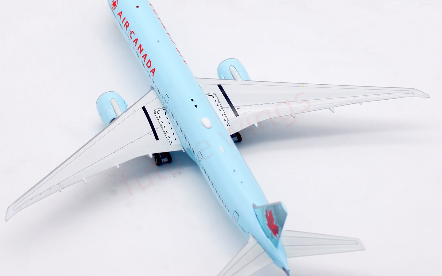 1:400 Aviation400 Air Canada B777-300ER C-FKAU Aircraft Model Free Tractor+Stand
