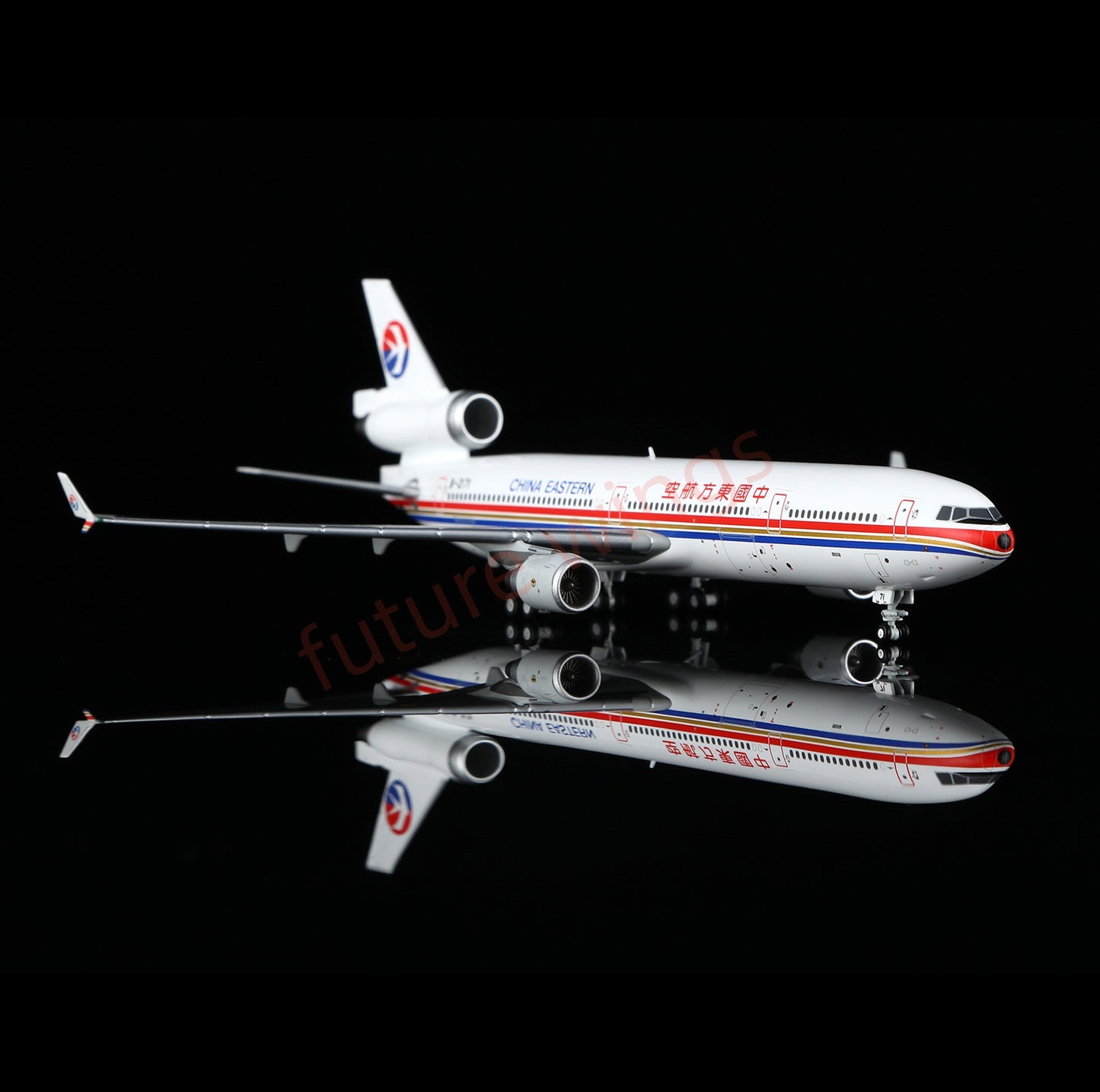 1:400 HX Models China Eastern McDonnell MD-11 B-2171 B-2172 B-2173 B-2174 B-2175 Aircraft Model+Free Tractor