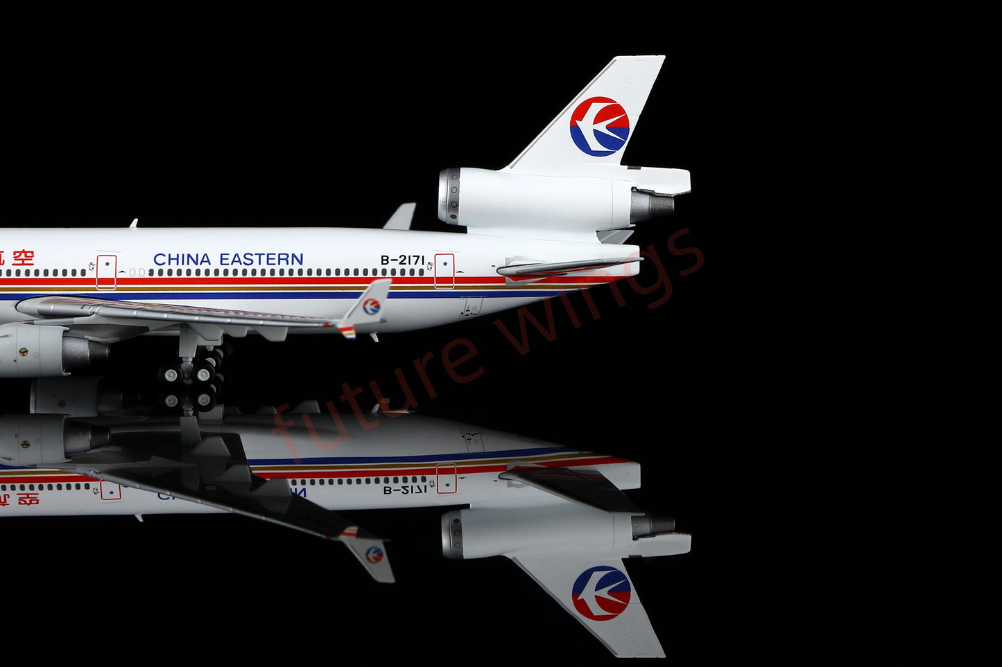 1:400 HX Models China Eastern McDonnell MD-11 B-2171 B-2172 B-2173 B-2174 B-2175 Aircraft Model+Free Tractor