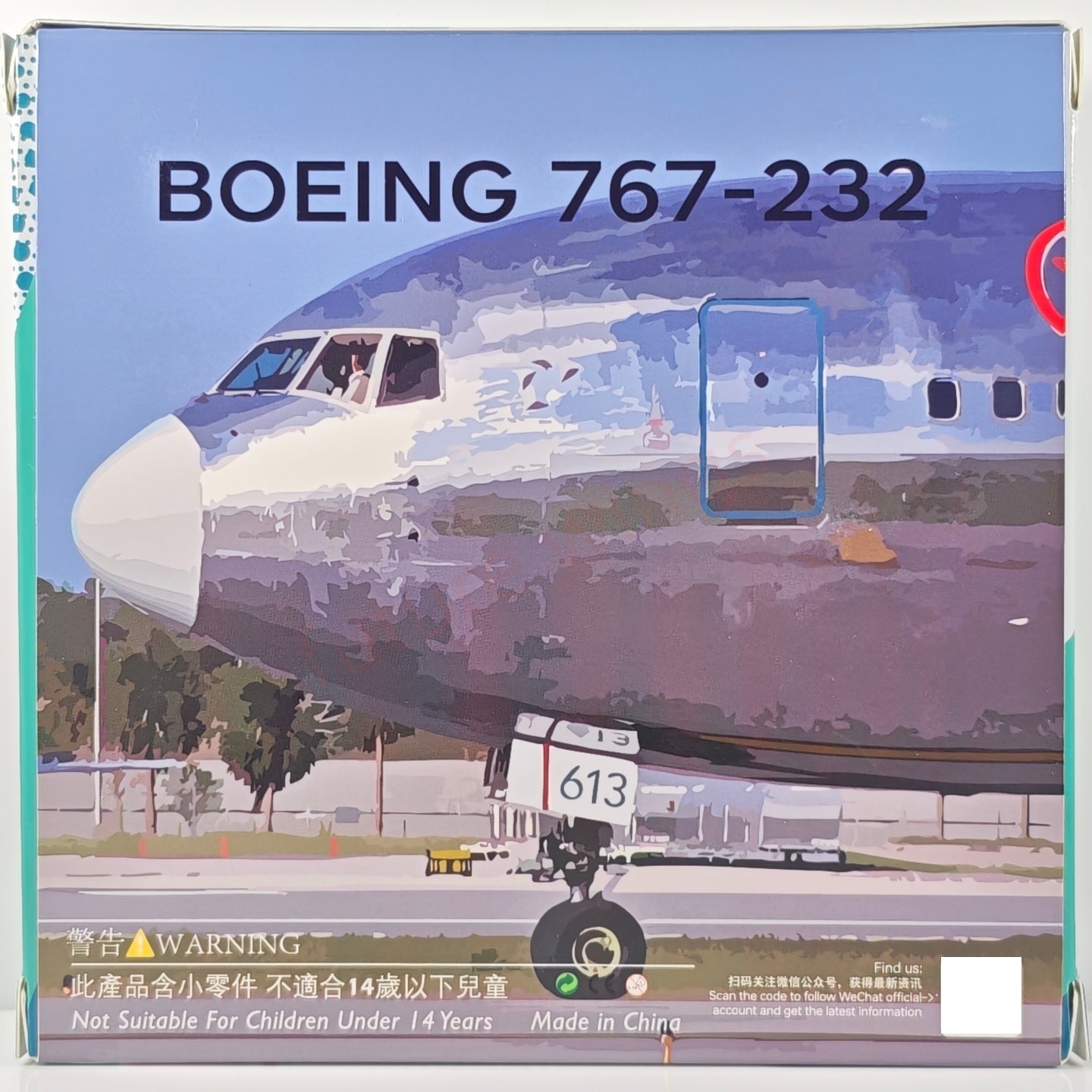 1:400 Z² Model Air Canada B767-200 C-GDSP Aircraft Model+Free Tractor