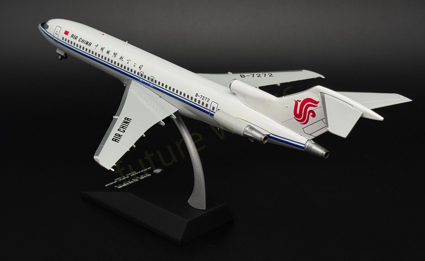 1:200 KJ Model(JC Wings) Air China B727-200 B-7272 Diecast Aircraft Model