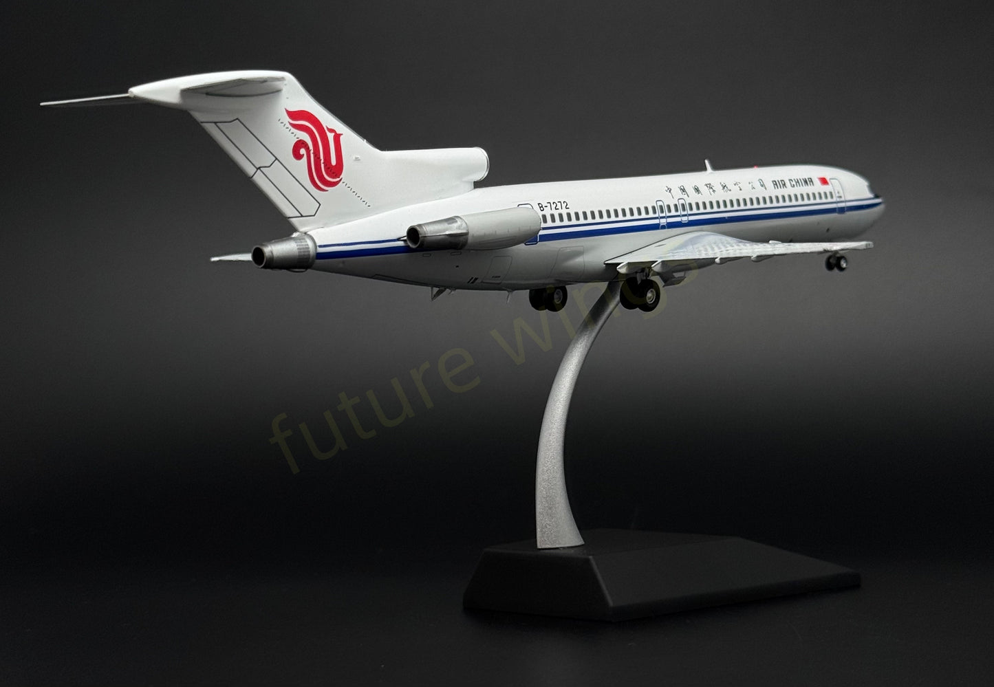 1:200 KJ Model(JC Wings) Air China B727-200 B-7272 Diecast Aircraft Model