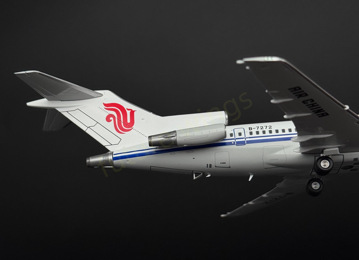 1:200 KJ Model(JC Wings) Air China B727-200 B-7272 Diecast Aircraft Model