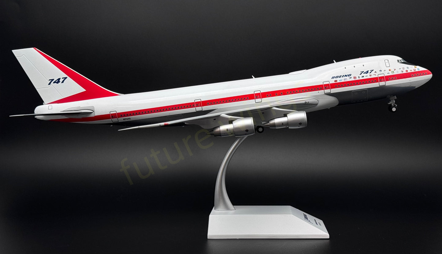 1:200 KJ Model(JC Wings) Boeing B747-100 N7470 "B747 First Flight"Diecast Aircraft Model