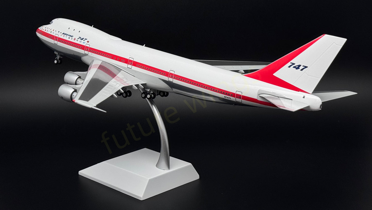 1:200 KJ Model(JC Wings) Boeing B747-100 N7470 "B747 First Flight"Diecast Aircraft Model