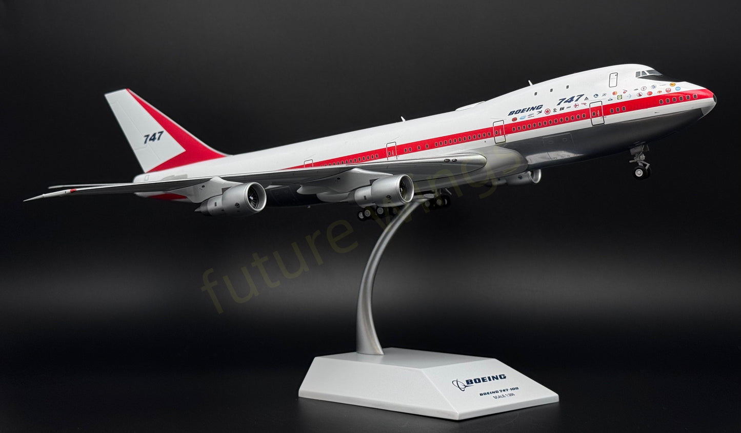 1:200 KJ Model(JC Wings) Boeing B747-100 N7470 "B747 First Flight"Diecast Aircraft Model