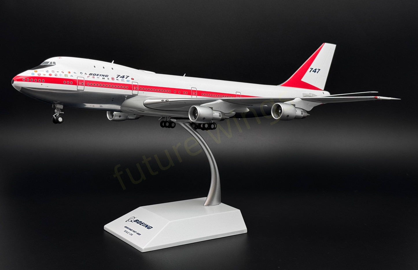 1:200 KJ Model(JC Wings) Boeing B747-100 N7470 "B747 First Flight"Diecast Aircraft Model