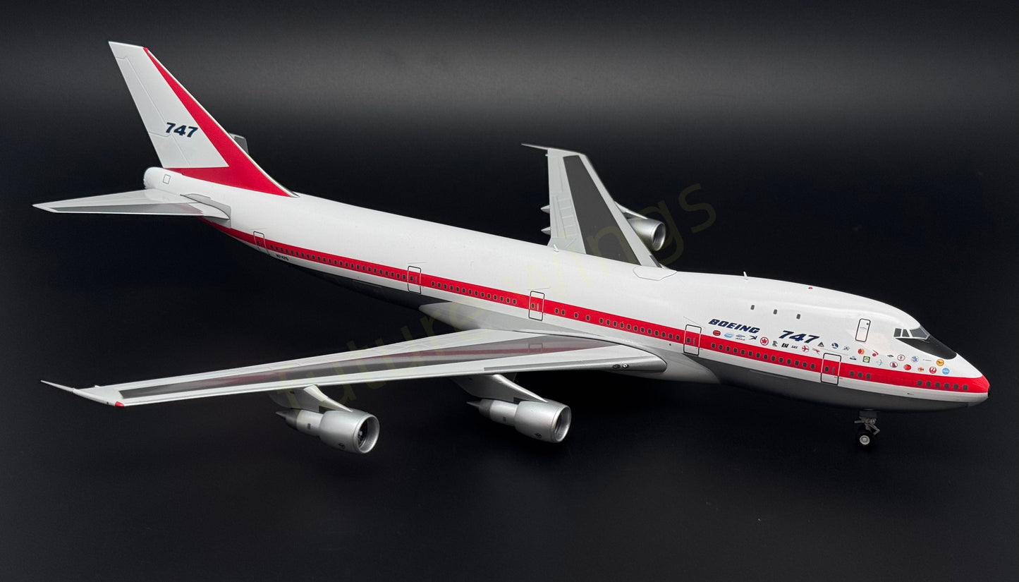 1:200 KJ Model(JC Wings) Boeing B747-100 N7470 "B747 First Flight"Diecast Aircraft Model