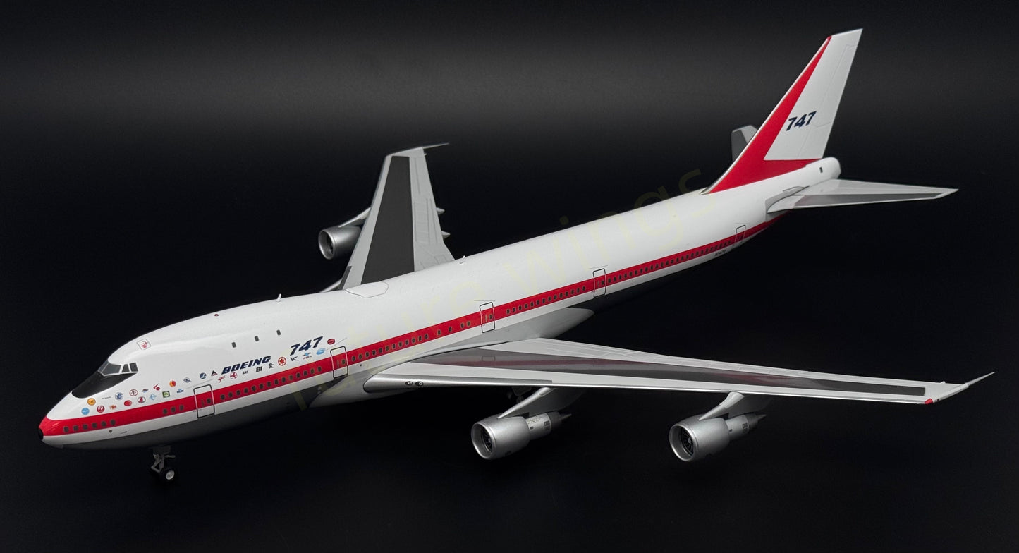 1:200 KJ Model(JC Wings) Boeing B747-100 N7470 "B747 First Flight"Diecast Aircraft Model