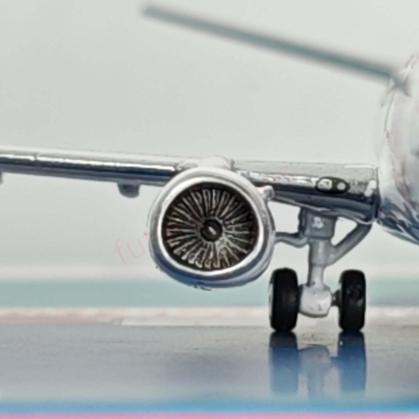 1:400 AeroPolaris China Eastern Airlines B737-800 B-5701 Aircraft Model+Free Tractor