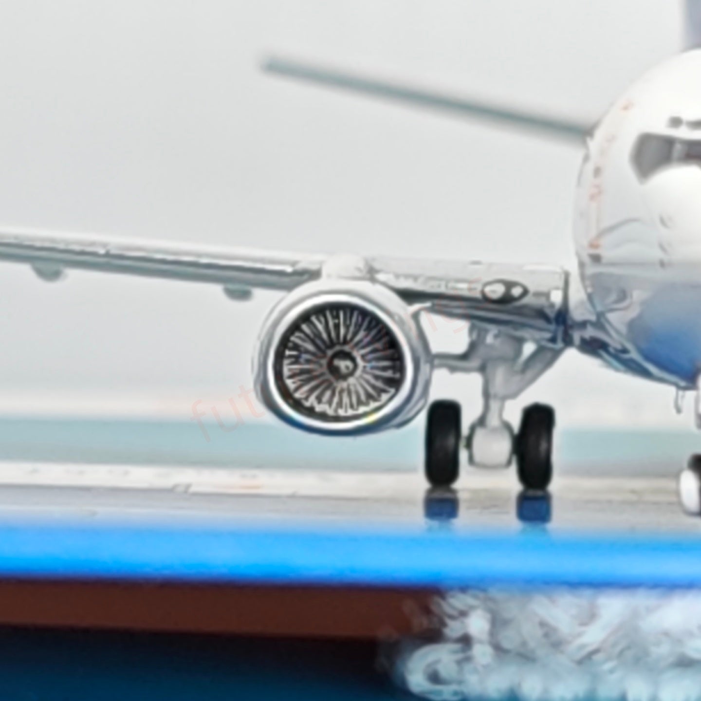 1:400 AeroPolaris Hainan Airlines B737-800 B-2159 Aircraft Model+Free Tractor