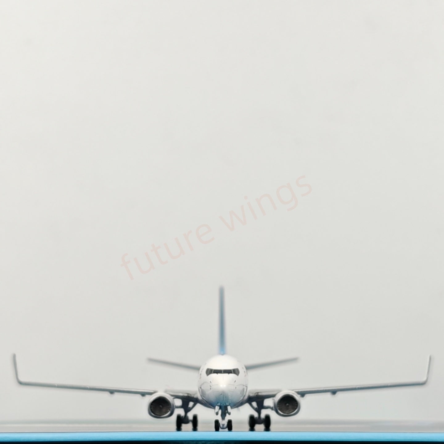 1:400 AeroPolaris Hebei Airlines B737-800 B-207W Aircraft Model+Free Tractor