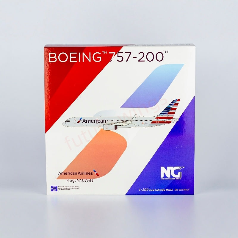 1:200 NG Models NG42033 American Airlines B757-200 N187AN Diecast Aircraft Model