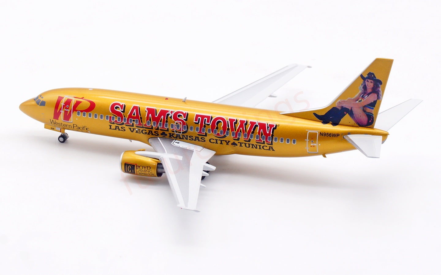 1:200 B-Models(InFlight200) Western Pacific B737-300 N956WP Diecast Aircraft Model