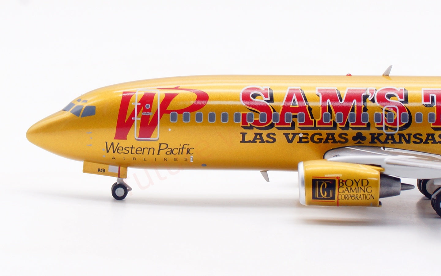 1:200 B-Models(InFlight200) Western Pacific B737-300 N956WP Diecast Aircraft Model