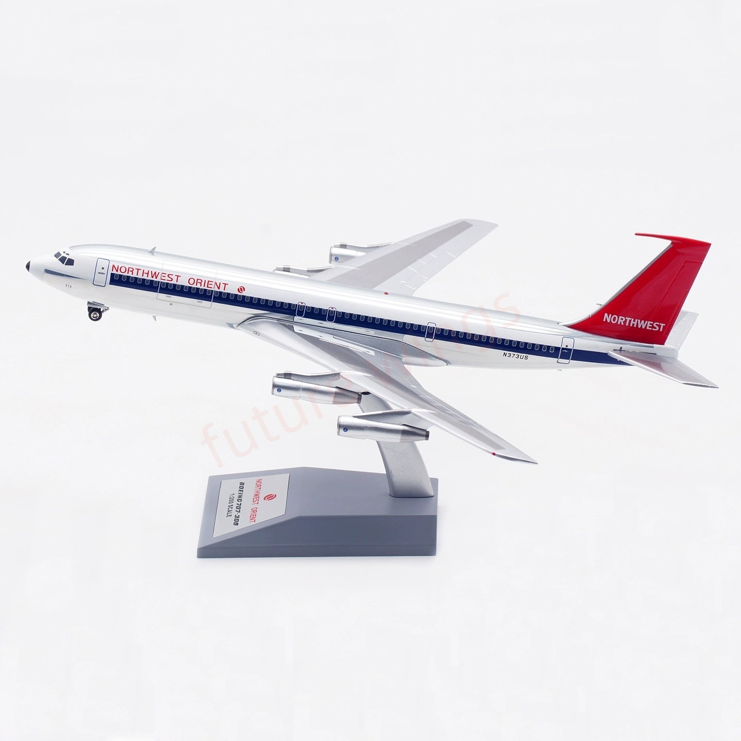 1:200 B-Models(InFlight200) Northwest Airlines B707-300 N373US Diecast Aircraft Model