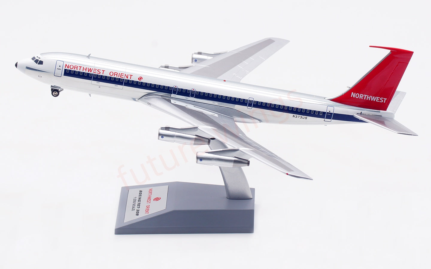 1:200 B-Models(InFlight200) Northwest Airlines B707-300 N373US Diecast Aircraft Model