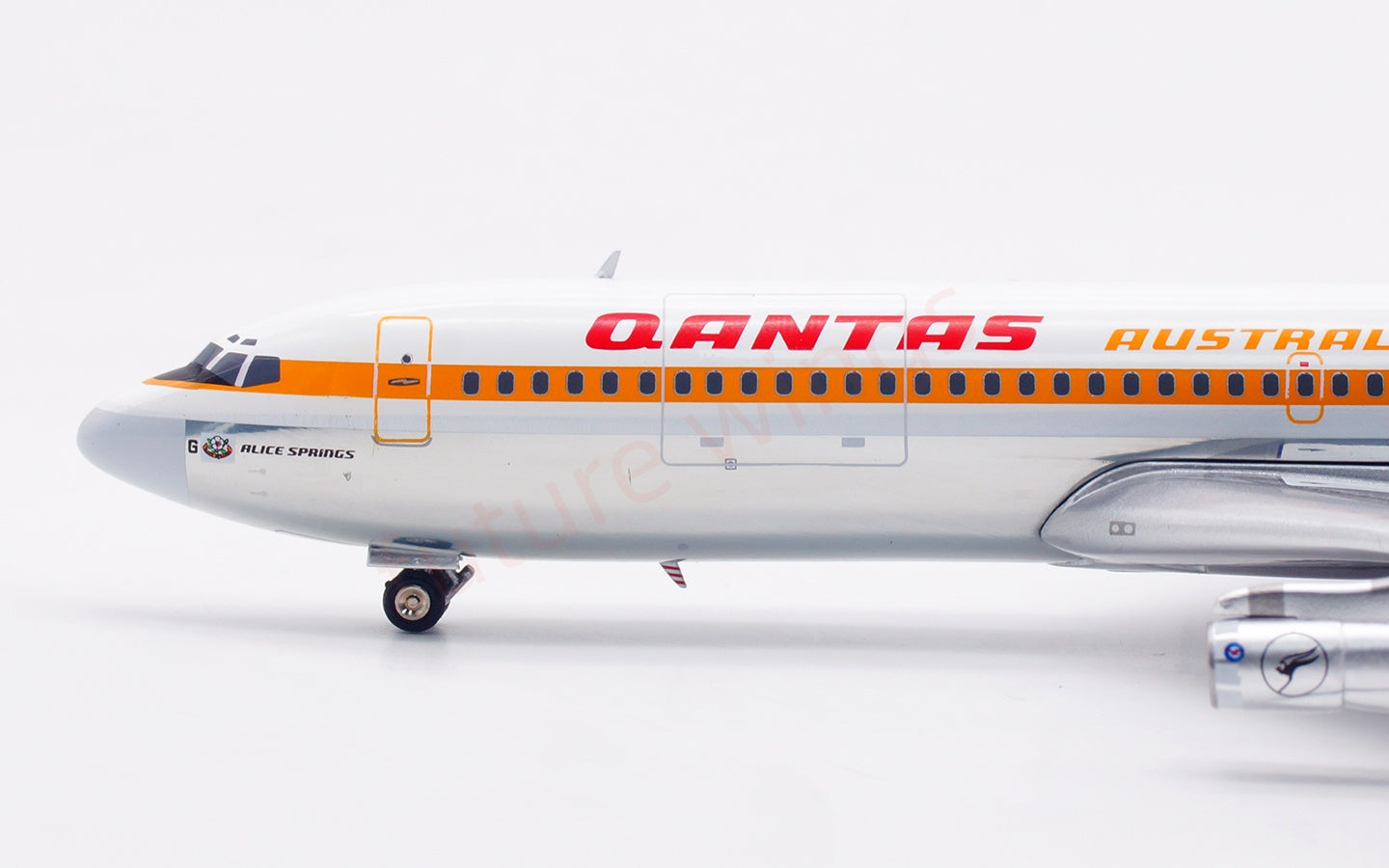1:200 InFlight200 Qantas Airways B707-300 VH-EAG Diecast Aircraft Model