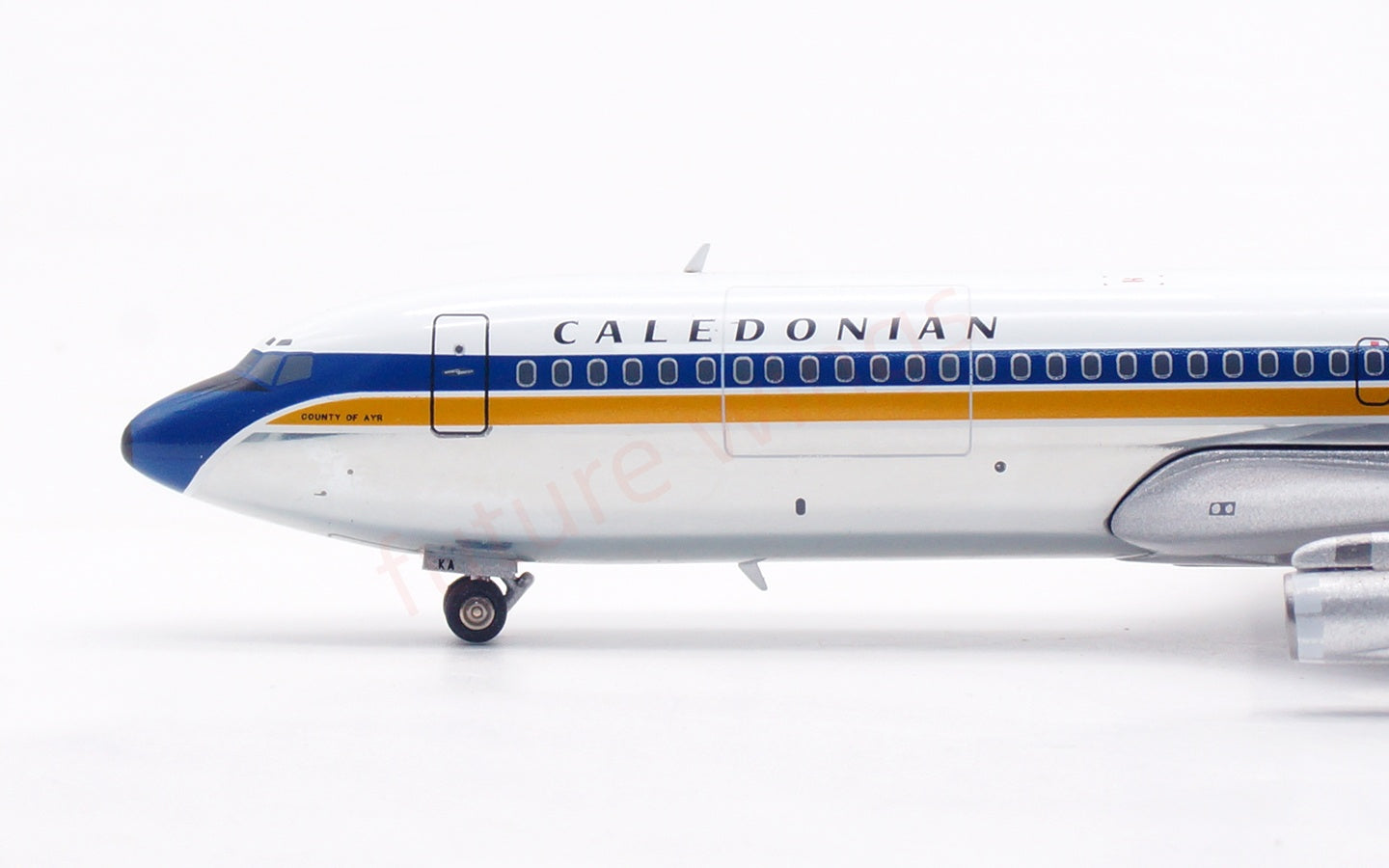 1:200 InFlight200 Caledonian Airways B707-300 G-AVKA Diecast Aircraft Model
