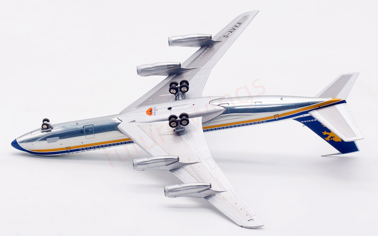 1:200 InFlight200 Caledonian Airways B707-300 G-AVKA Diecast Aircraft Model