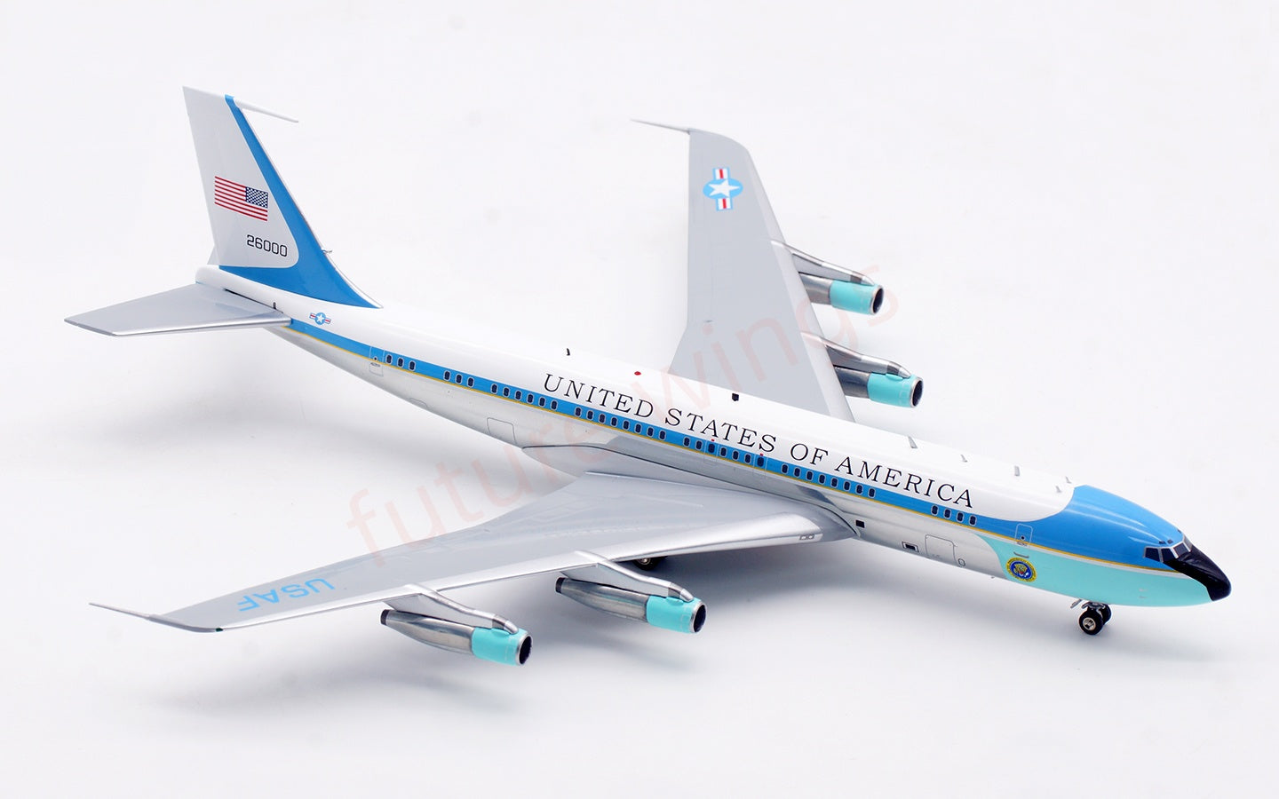 1:200 InFlight200 UASF "Air Force One" VC-137C 62-6000 Diecast Aircraft Model