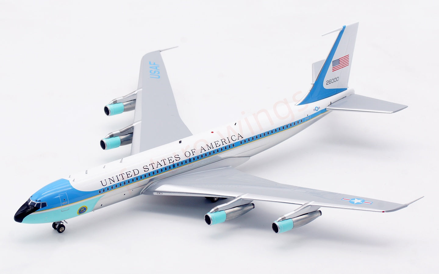 1:200 InFlight200 UASF "Air Force One" VC-137C 62-6000 Diecast Aircraft Model