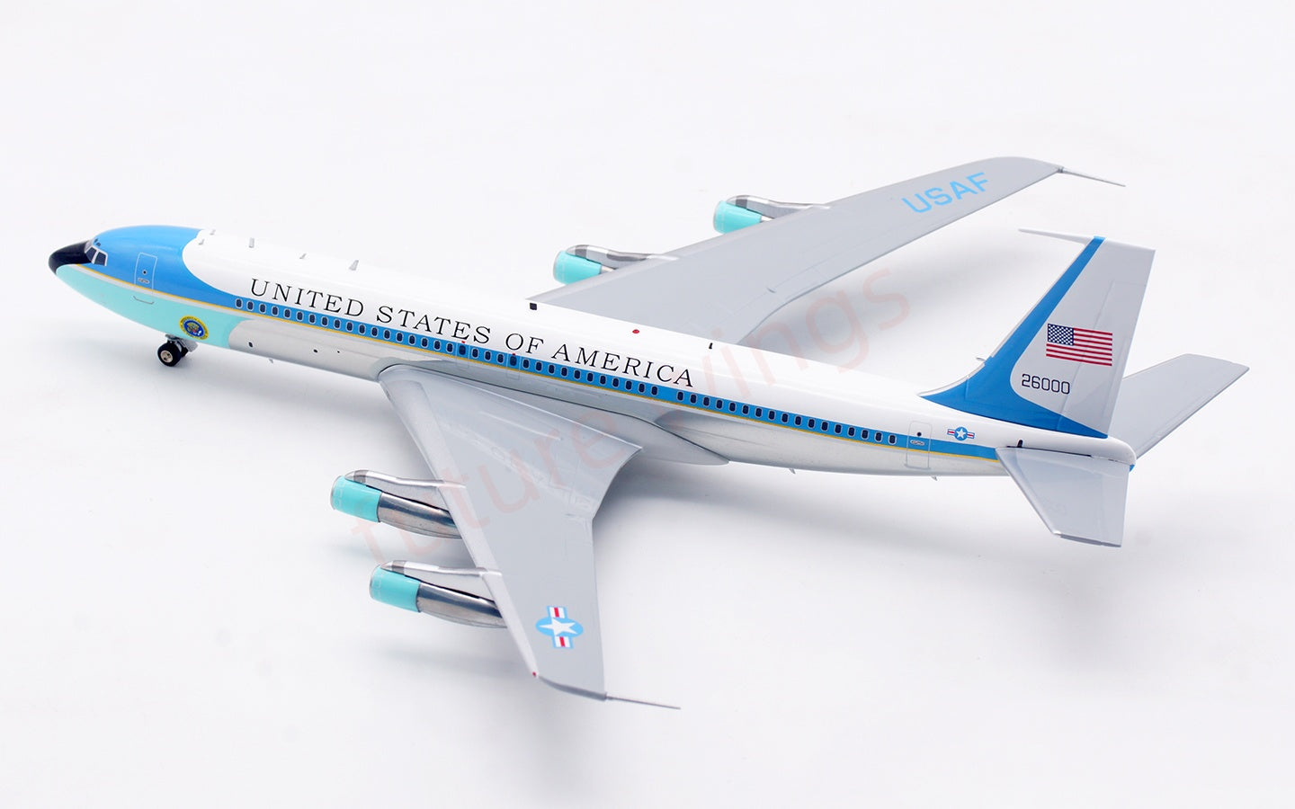 1:200 InFlight200 UASF "Air Force One" VC-137C 62-6000 Diecast Aircraft Model