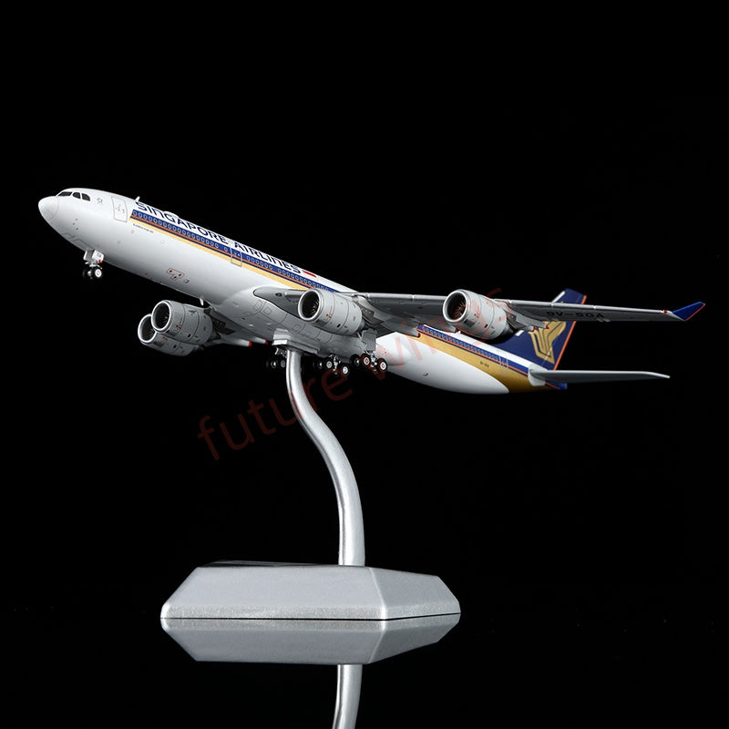 1:400 HX Models Singapore Airlines A340-500 9V-SGA 9V-SGB 9V-SGC 9V-SGD 9V-SGE Aircraft Model+Free Tractor