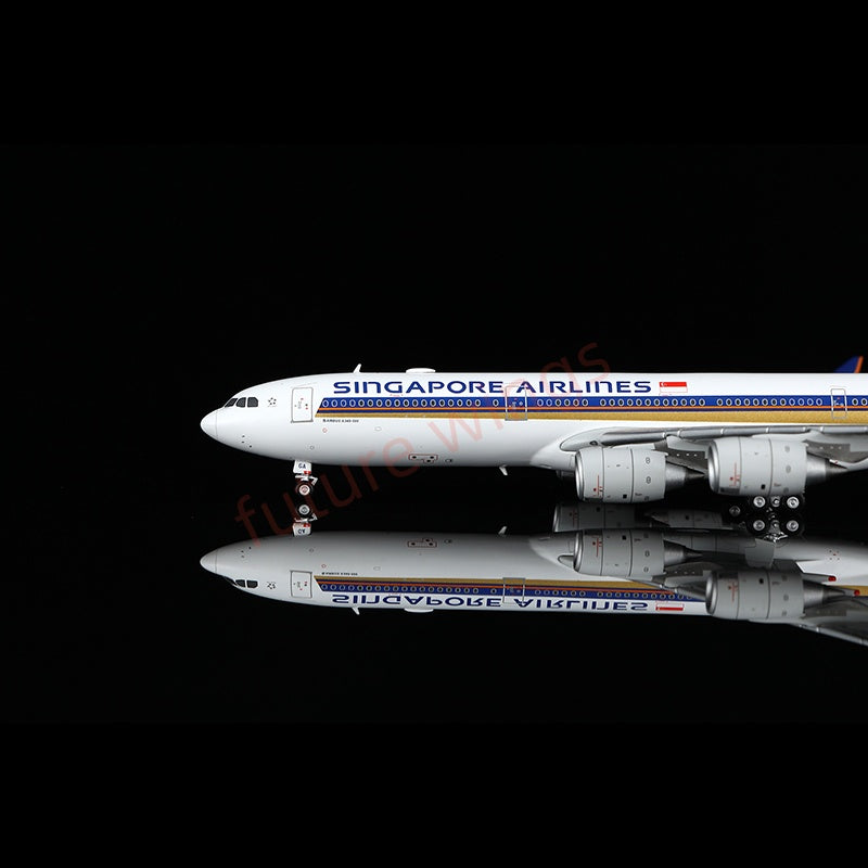 1:400 HX Models Singapore Airlines A340-500 9V-SGA 9V-SGB 9V-SGC 9V-SGD 9V-SGE Aircraft Model+Free Tractor